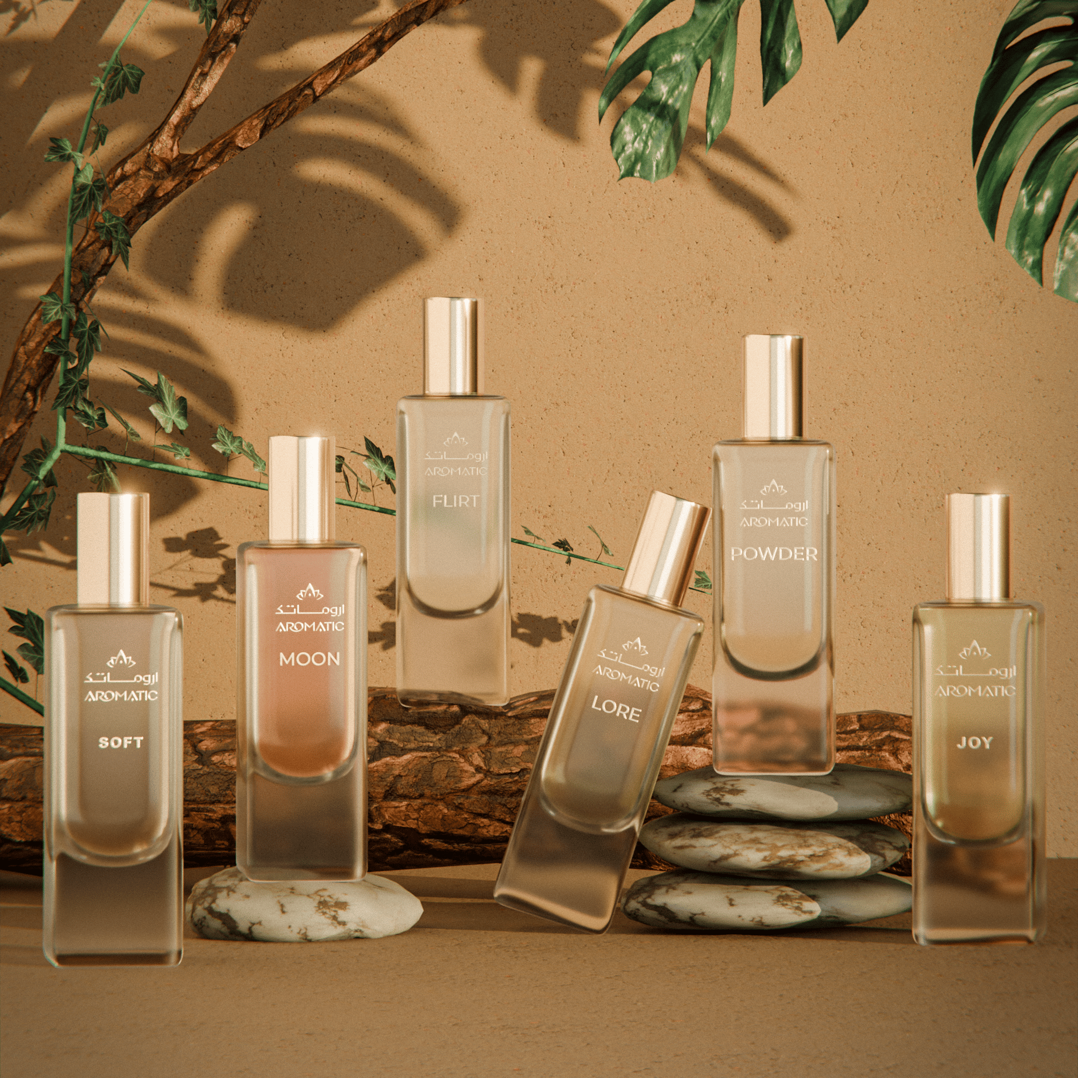 Aromatic Collection – 6 Calm Perfumes